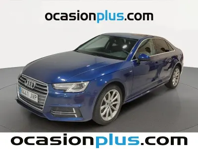 Usado Audi A4 S-Line 150 CV (110 kW) 2016 Azul Berlina