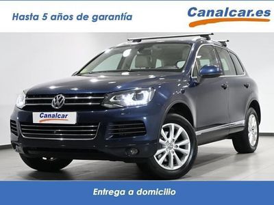 Azul Usado 2014 VW Touareg SUV | 18.391 € (Buen precio)
