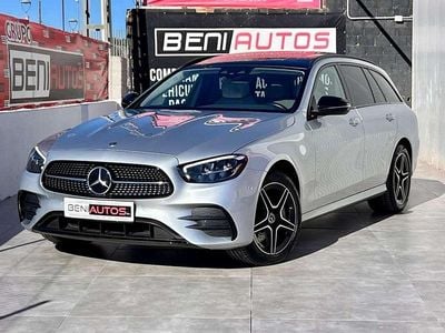 Gris Usado 2022 Mercedes E300 Familiar | 41.990 € (Precio justo)