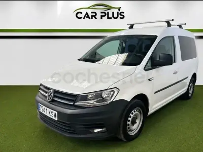 Usado VW Caddy Trendline 122 CV (89 kW) 2018 Blanco Monovolumen
