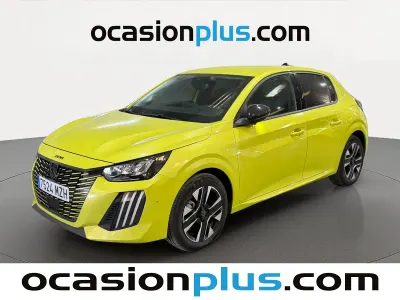 Usado Peugeot 208 Allure 110 CV (80 kW) 2025 Amarillo Utilitario