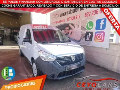 Usado Dacia Dokker Essentiel 98 CV (72 kW) 2019 Blanco Monovolumen