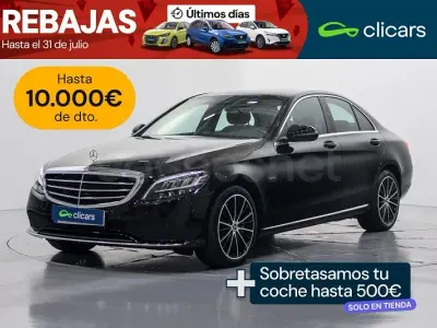 Usado Mercedes C300e 313 CV (230 kW) 2021 Negro Berlina