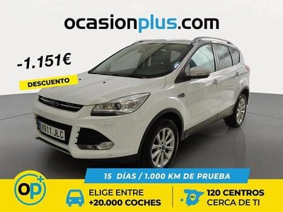 Blanco Usado 2016 Ford Kuga Titanium SUV | 12.399 € (Buen precio)
