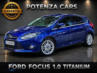Usado Ford Focus Titanium 150 CV (110 kW) 2014 Azul Berlina