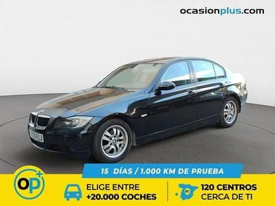 Usado BMW 318 129 CV (94 kW) 2007 Negro Berlina