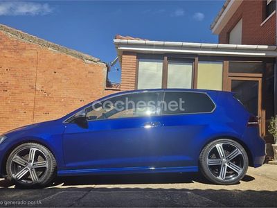 Usado VW Golf VII R 300 CV (220 kW) 2016 Azul Berlina