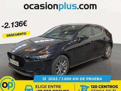 Usado Mazda 3 Prime-Line 140 CV (102 kW) 2025 Negro Utilitario