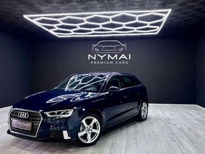 Usado Audi A3 Sportback Design 116 CV (85 kW) 2019 Azul Utilitario