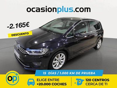 Usado VW Golf Sportsvan Sportline 150 CV (110 kW) 2016 Negro Monovolumen