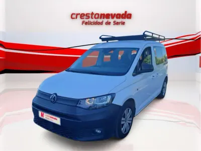 Usado VW Caddy 122 CV (89 kW) 2021 Blanco Monovolumen
