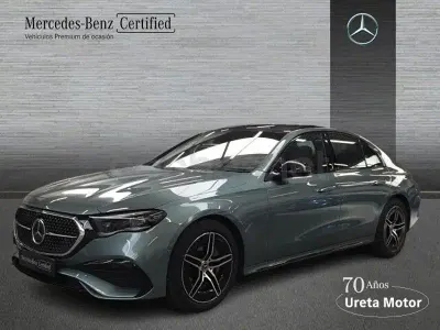 Usado Mercedes E220 197 CV (144 kW) 2024 Verde Berlina