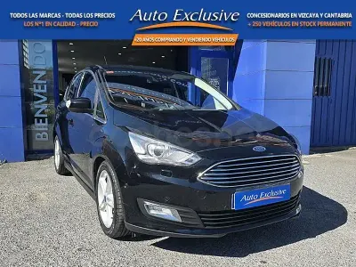 Usado Ford C-MAX Titanium 120 CV (88 kW) 2017 Negro Monovolumen