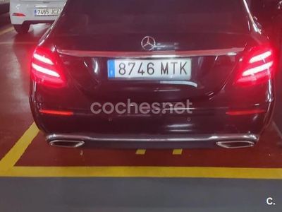 Usado Mercedes E200 184 CV (135 kW) 2017 Negro Berlina