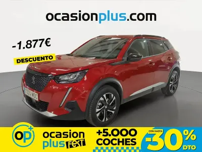 Usado Peugeot 2008 Allure 130 CV (95 kW) 2022 Rojo SUV
