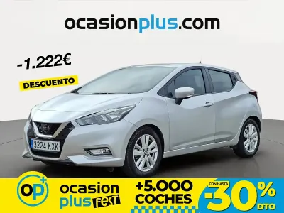 Usado Nissan Micra Acenta 100 CV (73 kW) 2019 Gris Utilitario