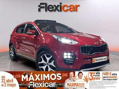 Brugt Kia Sportage GT-Line 141 HK (103 kW) 2017 Rød SUV