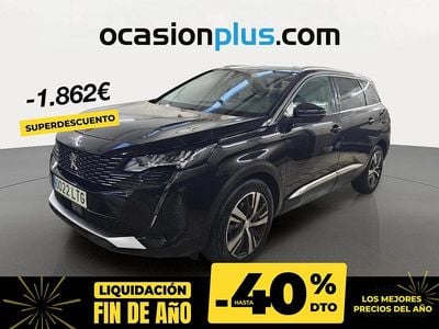 Negro Usado 2021 Peugeot 5008 Allure SUV | 20.490 € (Precio justo)