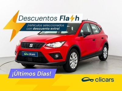 Usado Seat Arona Ecomotive 95 CV (69 kW) 2021 Rojo SUV