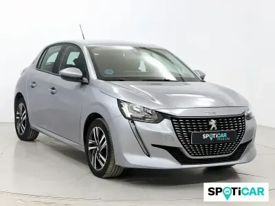 Usado Peugeot 208 Allure 101 CV (74 kW) 2019 Gris Utilitario