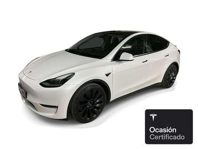 Blanco Usado 2023 Tesla Model Y Performance SUV | 39.400 € (Precio justo)