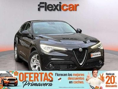 Usado Alfa Romeo Stelvio Executive 160 CV (117 kW) 2019 Negro SUV