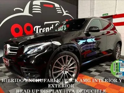 Usado Mercedes GLC350 320 CV (235 kW) 2018 Negro SUV