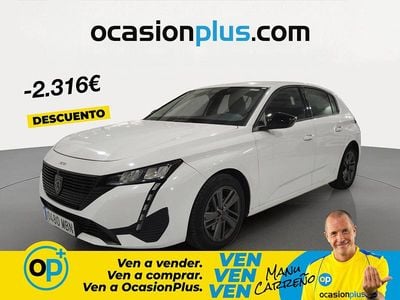 Usado Peugeot 308 Active 130 CV (95 kW) 2022 Blanco
