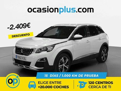 Blanco Usado 2019 Peugeot 3008 Allure SUV | 15.500 € (Precio justo)