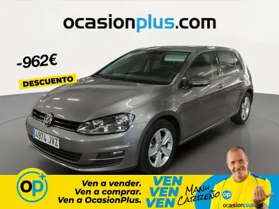 Usado VW Golf VII Advance 125 CV (91 kW) 2017 Gris Berlina