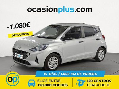 Usado Hyundai i10 67 CV (49 kW) 2022 Gris / plata Utilitario