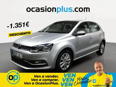 Usado VW Polo Advance 90 CV (66 kW) 2017 Gris