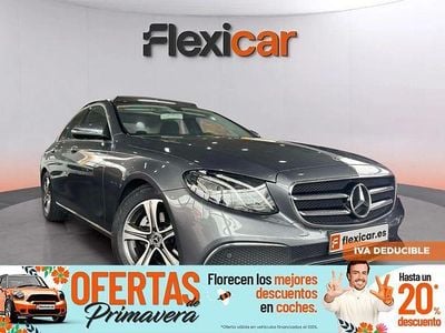 Usado Mercedes E220 194 CV (142 kW) 2018 Gris / plata Berlina