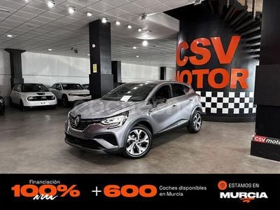 Usado Renault Captur RS Line 90 CV (66 kW) 2022 Gris / plata SUV