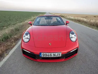 Usado Porsche 911 Carrera S Cabriolet 450 CV (330 kW) 2021 Rojo Descapotable