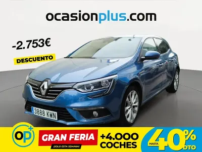 Usado Renault Mégane Zen 140 CV (102 kW) 2019 Azul