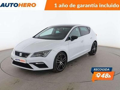 Usado Seat Leon FR 126 CV (92 kW) 2018 Blanco Berlina