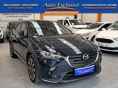 Usado Mazda CX-3 121 CV (88 kW) 2019 Azul SUV