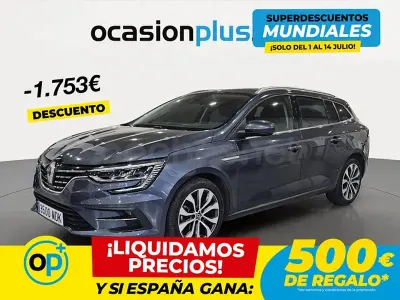 Usado Renault Mégane GrandTour Techno 140 CV (102 kW) 2023 Gris Familiar