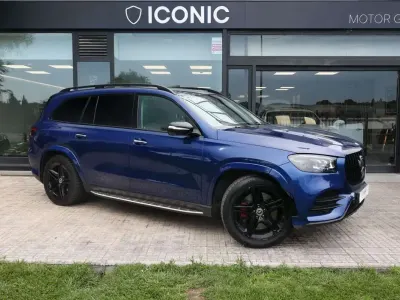 Usado Mercedes GLS400 330 CV (242 kW) 2020 Azul SUV