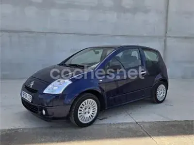 Usado Citroën C2 VTR Sport 70 CV (51 kW) 2004 Azul Utilitario