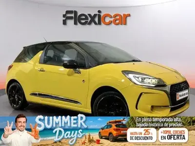 Usado DS Automobiles DS3 Crossback Performance 110 CV (80 kW) 2018 Amarillo SUV