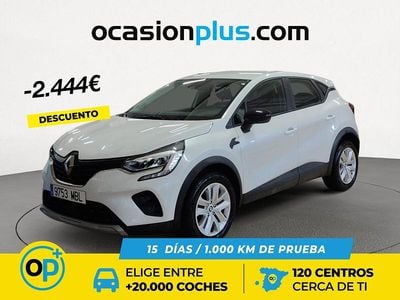 Blanco Usado 2022 Renault Captur Intens SUV | 15.490 € (Precio justo)