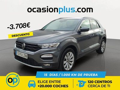 Gris Usado 2021 VW T-Roc Advance SUV | 22.750 € (Precio justo)