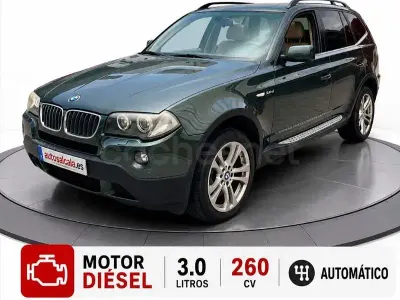 Usado BMW X3 218 CV (160 kW) 2007 Verde SUV