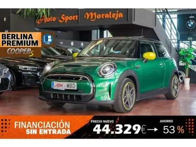 Usado Mini Cooper SE 135 kW (184 CV) 2022 Verde Utilitario