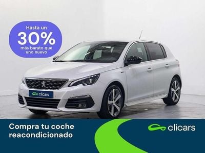Usado Peugeot 308 GT-line 131 CV (96 kW) 2018 Blanco Utilitario