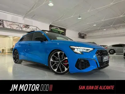 Usado Audi S3 Sportback Premium 300 CV (220 kW) 2021 Azul Utilitario