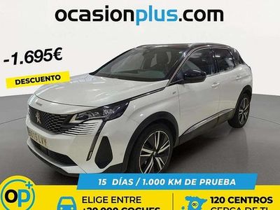 Usado Peugeot 3008 GT 131 CV (96 kW) 2022 Blanco SUV