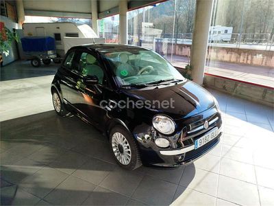 Usado Fiat 500 Lounge 69 CV (50 kW) 2009 Negro Descapotable